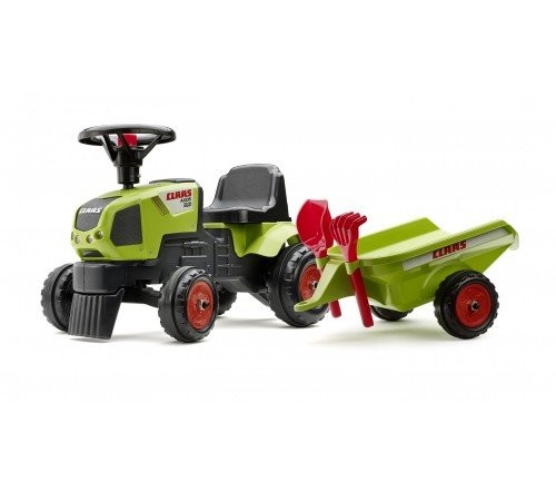 Falk 1012C Pedal Tractor with Trailer 'CLAAS AXOS 310' photo